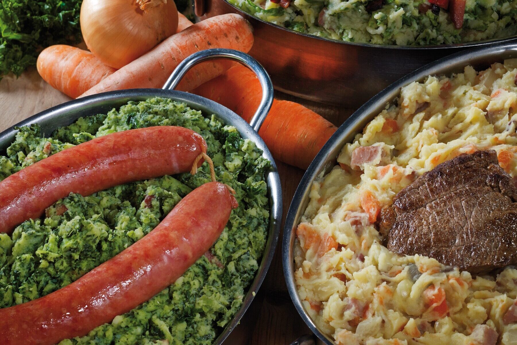 Stamppotbuffet Hotel Landgoed Ehzerwold in Almen